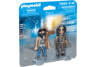 PLAYMOBIL DUOPACKS Policininkas ir vagis 71505 PLAYMOBIL DUOPACKS Policininkas ir vagis 71505