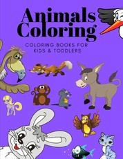 Animals Coloring Coloring Books for Kids & Toddlers