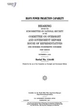 Iran's power projection capability