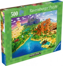 500 dalių dėlionė Minecraft