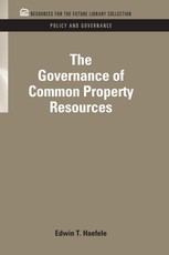 Haefele, E: Governance of Common Property Resources