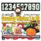 Counting Witches 1 to 20. Bilingual Spanish-English
