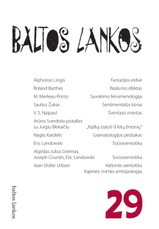 Baltos lankos Nr. 29