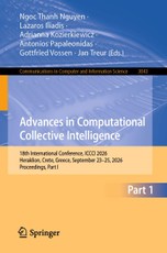 Advances in Computational Collective Intelligence