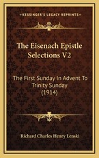 The Eisenach Epistle Selections V2