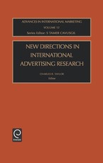 New Directions in International Advertising Research