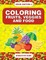 Coloring Fruits, Veggies and Food Book Edition 2