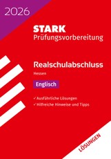 STARK Lösungen zu Englisch - Realschulabschluss 2026 Hessen - Prüfungsvorbereitung