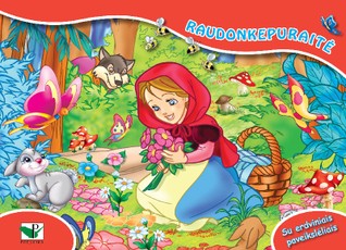 Raudonkepuraitė. Knygelė su erdviniais paveikslėliais