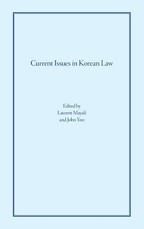 Current Issues in Korean Law