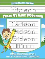Gideon Letter Tracing for Kids Trace my Name Workbook