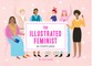 The Illustrated Feminist (Postcard Book)