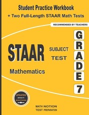 STAAR Subject Test Mathematics Grade 7