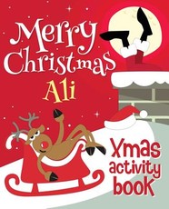 Merry Christmas Ali - Xmas Activity Book