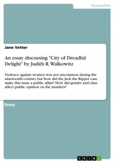 Vetter, J: Essay discussing "City of Dreadful Delight"