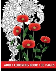 Adult Coloring Book 100 Pages