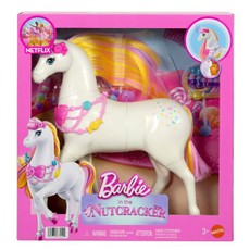 BARBIE NUTCRACKER LAND OF SWEETS žirgas - Spragtuko kolekcija (JLW55)