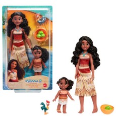 DISNEY PRINCESS MOANA lėlės Vajanos ir sesutės Simea rinkinys (JBT41)