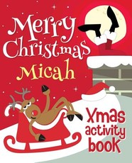 Merry Christmas Micah - Xmas Activity Book