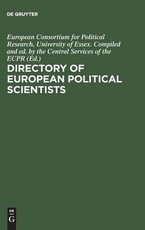Directory of European Political Scientists