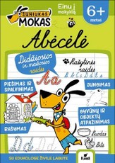 Šuniukas Mokas. Abėcėlė nuo 6 m.