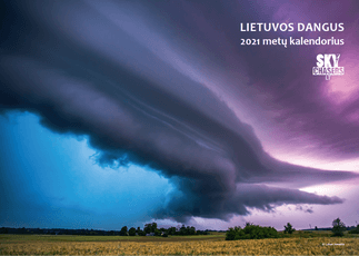 Lietuvos dangus 2021 metų kalendorius