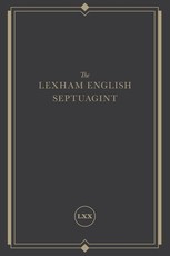 The Lexham English Septuagint