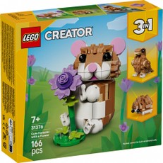 LEGO Creator 31376  „Mielas žiurkėnas su gėle“