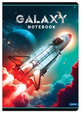 Sąsiuvinis(platus) A5 48lap 80g lang GALAXY