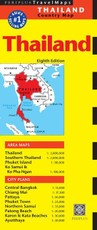 Thailand Travel Map Eighth Edition