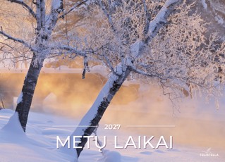Sieninis kalendorius 2027. Metų laikai