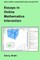 Essays in Online Mathematics Interaction