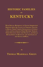 Historic Families of Kentucky