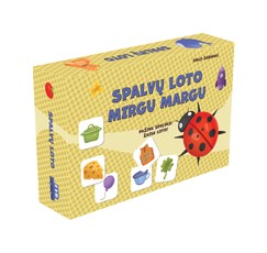 Žaidimas „Spalvų loto. Mirgu margu“