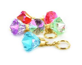 Pakabukas raktams „Deimantas“, 10 cm