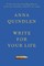 Write for Your Life