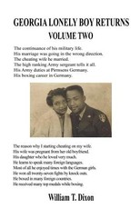 Georgia Lonely Boy Returns Volume Two