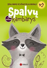 Spalvų kambarys: spalvinimo ir užduotėlių knygelė 3-5 metų vaikams