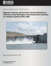 Approach, Passage, and Survival of Juvenile Salmonids at Little Goose Dam, Washington