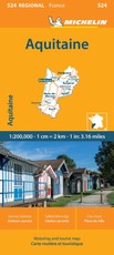 Aquitaine - Michelin Regional Map 524