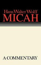 Micah Continental Commentary