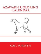 Azawakh Coloring Calendar