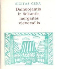 Dainuojantis ir šokantis mergaitės vieversėlis