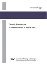 Genetic Parameters of Temperament in Beef Cattle