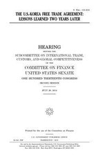 U.S.-Korea free trade agreement