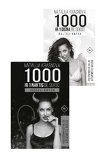 N. Krasnovos 2 knygų rinkinys: 1000 ir viena naktis be sekso. Juodoji knyga + 1000 ir viena diena be sekso. Baltoji knyga