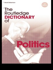 The Routledge Dictionary of Politics