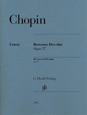 Berceuse Des-dur op. 57 für Klavier zu zwei Händen. Revidierte Ausgabe von HN 320