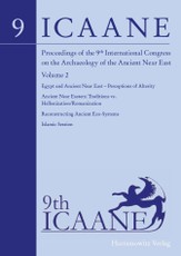Proceedings of the 9th International Congress on the Archaeology of the Ancient Near East