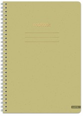 Sąsiuvinis su spirale A4 100lap 70g lin  eco energy CRUSH